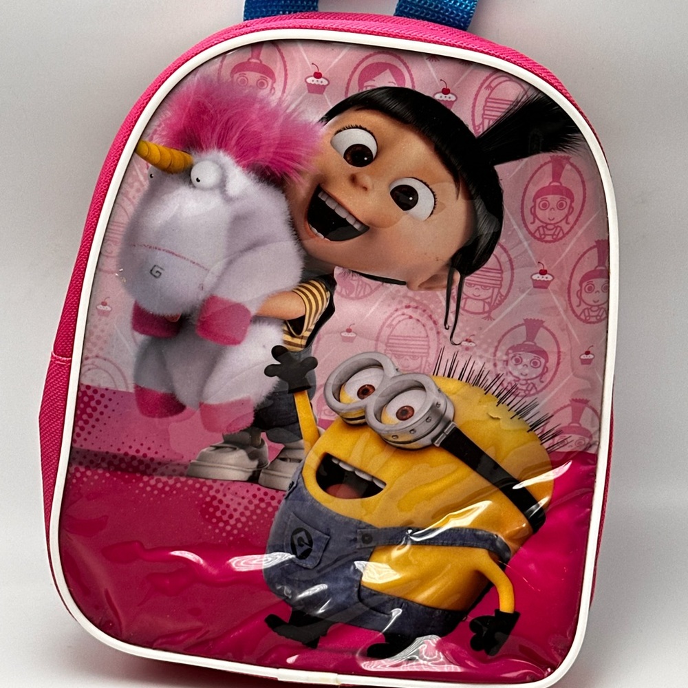 Pink Minions Despicable Me Mini Backpack